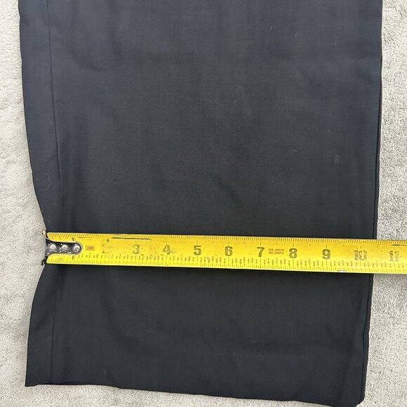 Christian Lacroix Pants Women Small Black Trouser Wide Leg High-Rise Rayon Blend - Picture 5 of 14